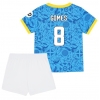 Camisa de time de futebol Wolves Joao Gomes #8 Replicas 3º Equipamento Infantil 2025-26 Manga Curta (+ Calças curtas)